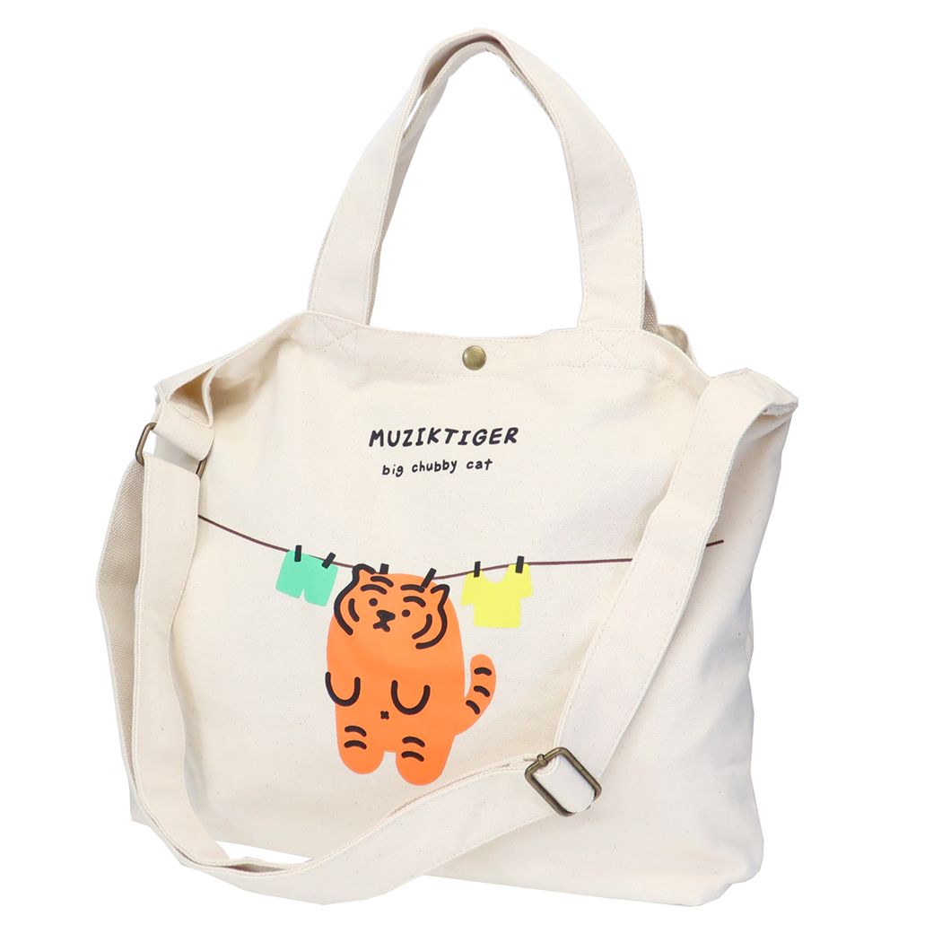 MUZIK TIGER ムジークタイガー 2wayトート トートバッグ かわいい IV
