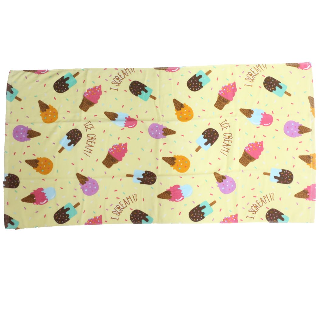 バスタオル シャーリング ビッグタオル ヤミーアイス 丸眞 新生活準備雑貨 プレゼント 男の子 女の子 ギフト