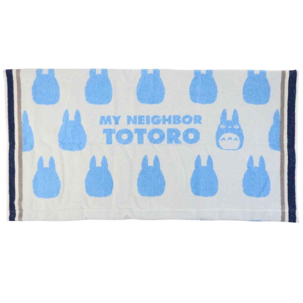 となりのトトロ 枕カバー 大人用 のびのび タオル まくらカバー 中トトロシルエット スタジオジブリ 丸眞 抗菌防臭加工 プレゼント