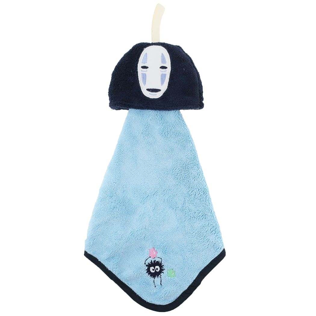 千と千尋の神隠し マイクロ ループタオル 吊り下げ マスコットタオル カオナシフェイス スタジオジブリ キャラクター プレゼント 男の