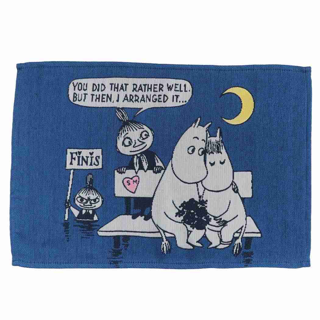 ムーミン ゴブラン織り ランチマット 北欧 ランチョンマット キャラクター 恋するMoomin 丸眞 プレゼント 男の子 女の子 ギフ