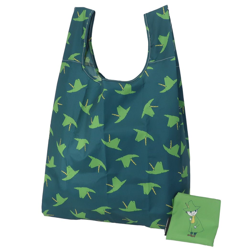 ムーミン キャラクター エコバッグ ショッピングバッグ スナフキンアイコン プレゼント 男の子 女の子 ギフト