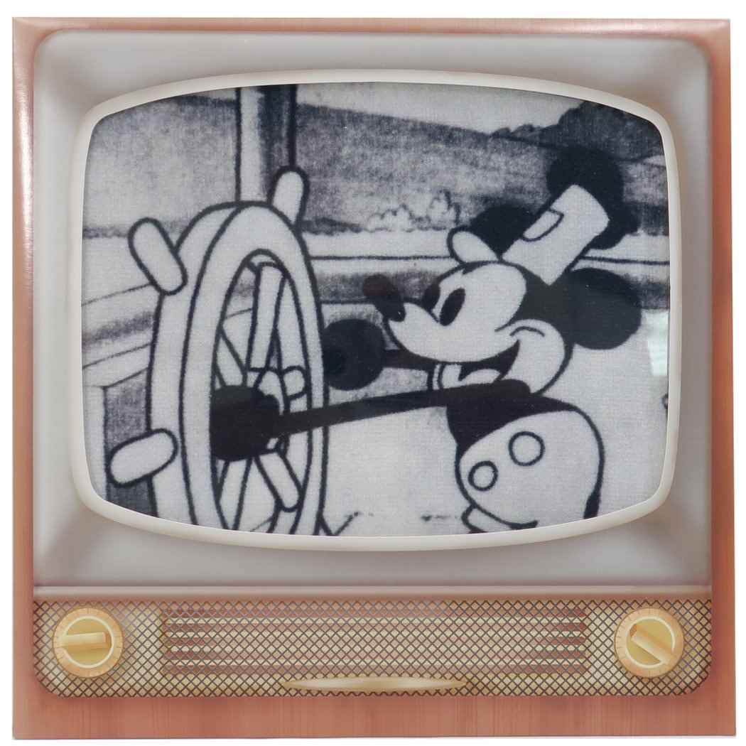 ミッキーマウス ハンカチタオル ミニタオル 蒸気船テレビ ディズニー キャラクター グッズ プレゼント 男の子 女の子 ギフト