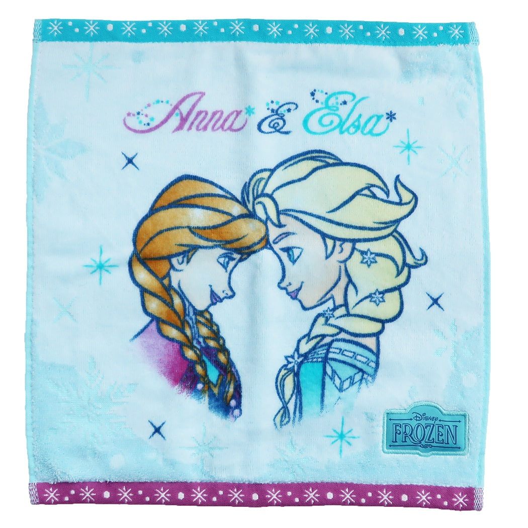ハンドタオル アナと雪の女王 インクジェット ウォッシュタオル クリアスノー ディズニー 丸眞 34×35cm プレゼント 男の子 女