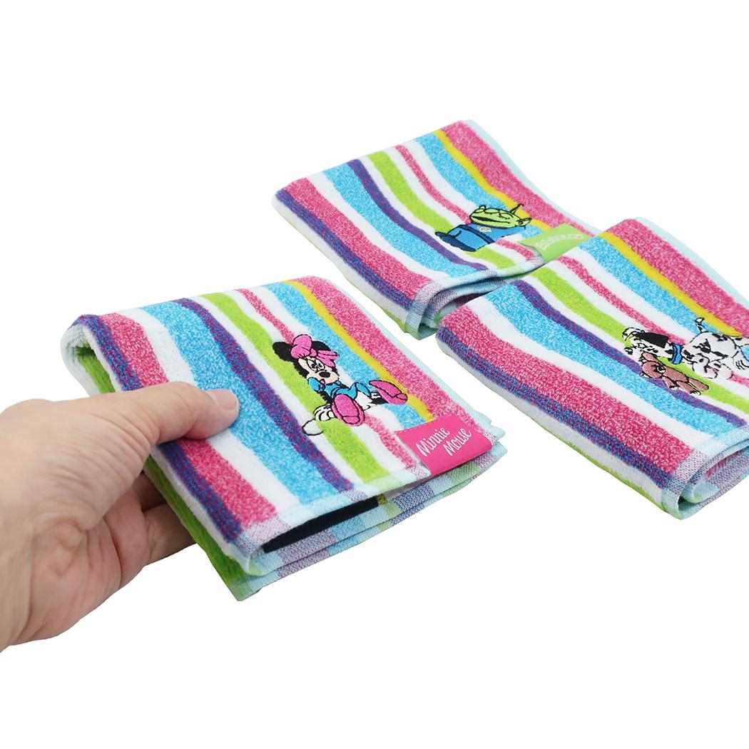 101匹わんちゃん キャラクター ミニタオル 抗菌防臭 ハンカチタオル プレゼント ディズニー 男の子 女の子 ギフト