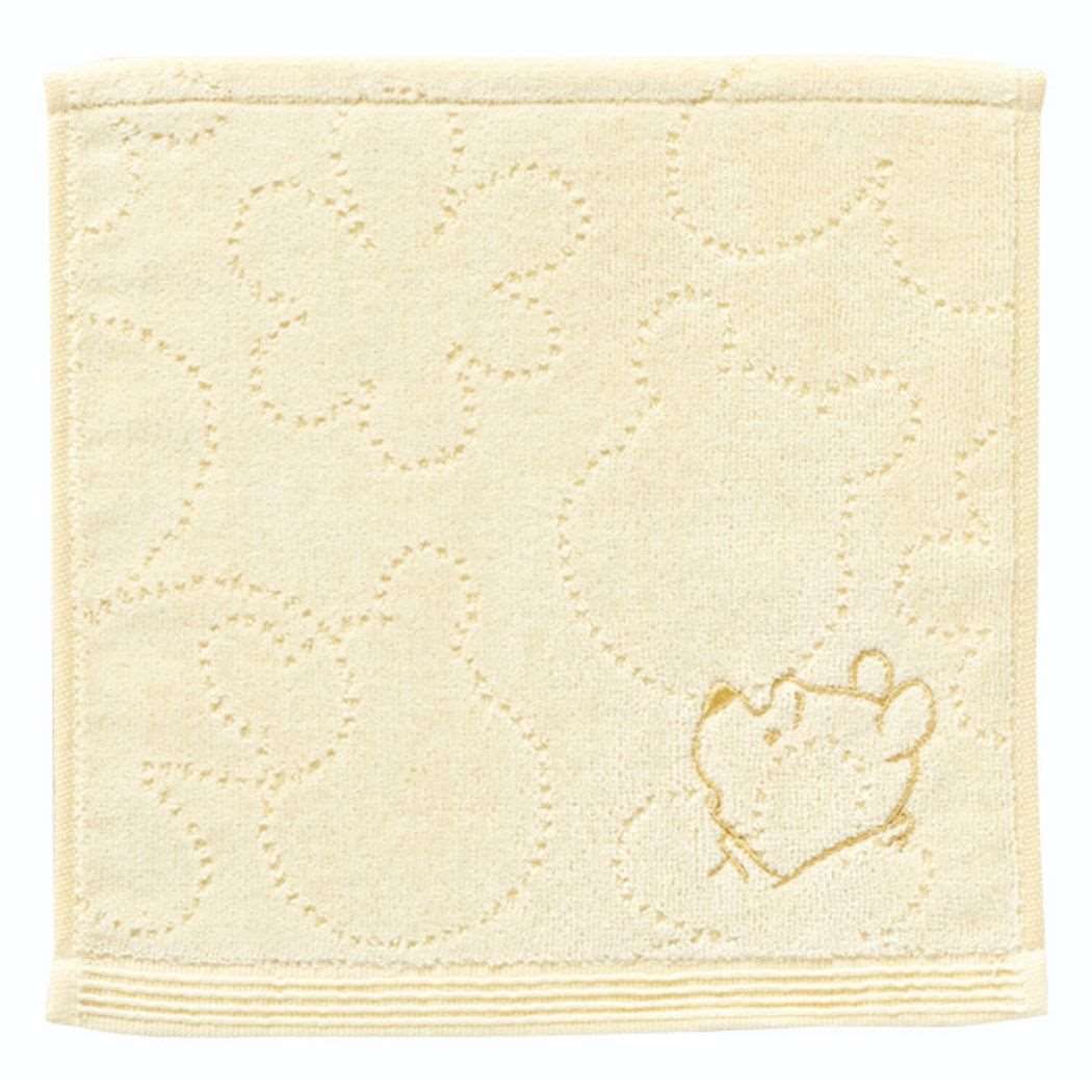 くまのプーさん ディズニー キャラクター ミニタオル ミニタオル シンプル イエロー プレゼント 男の子 女の子 ギフト