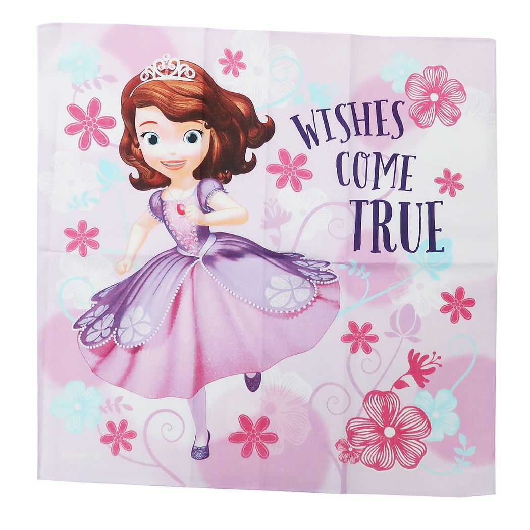 ちいさなプリンセス ソフィア グッズ ランチクロス ディズニー コットンナフキン フラワースタオル 丸眞 プレゼント 男の子