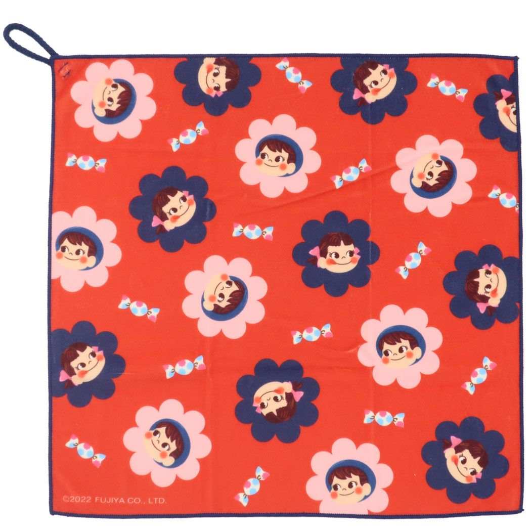 不二家のペコちゃん グッズ ランチクロス キャラクター ぺたぺたクロス ラブリーペコポコ プレゼント 男の子 女の子 ギフト