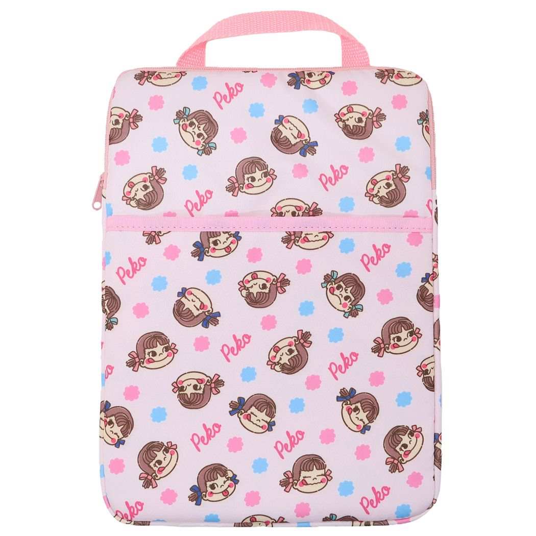 不二家のペコちゃん グッズ タブレットケース キャラクター ガジェットケース ペコ&ポコ ファニーガール