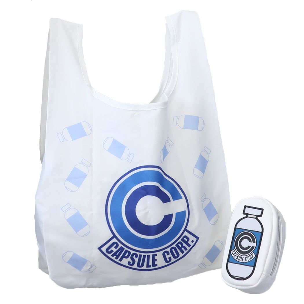 ドラゴンボール エコバッグ ポーチ付き カプセルコレクション 鳥山明 丸眞