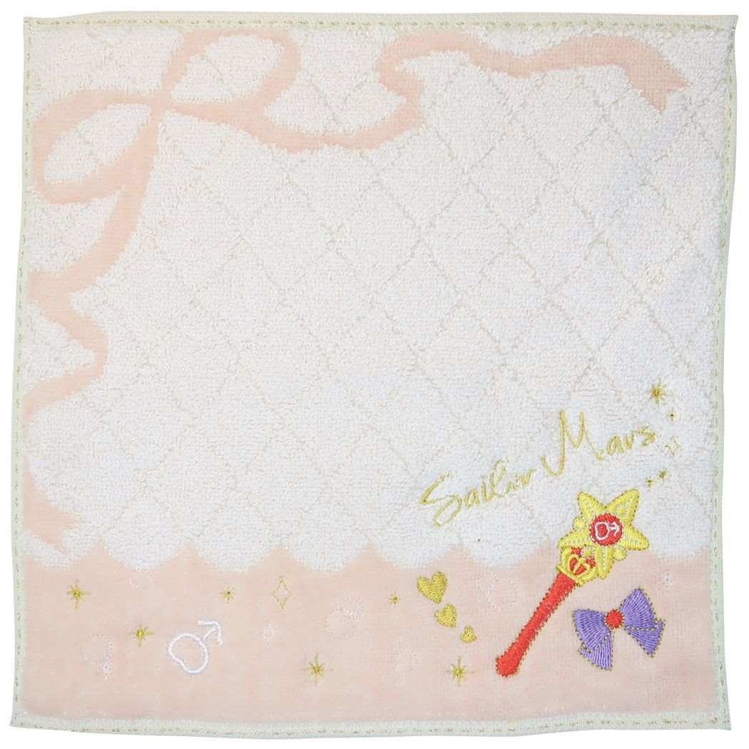 美少女戦士セーラームーン ジャガード ハンカチタオル ミニタオル シャーロット セーラーマーズ プレゼント 男の子 女の子 ギフト