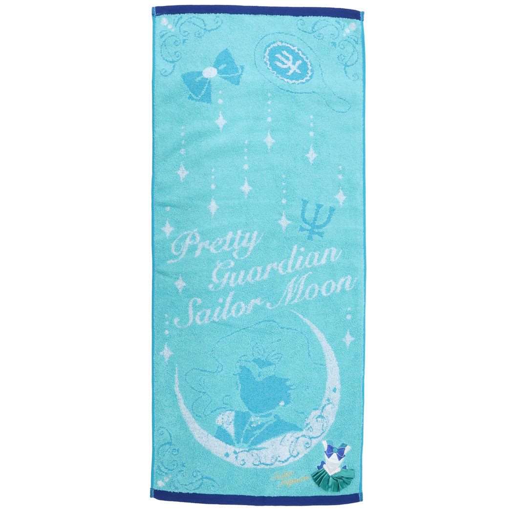 美少女戦士セーラームーン ジャガードロングタオル フェイスタオル アニメキャラクター コスチューム セーラーネプチューン