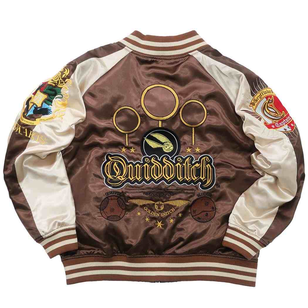 ハリーポッター 映画キャラクター スカジャン アウター クィディッチ プレゼント 男の子 女の子 ギフト