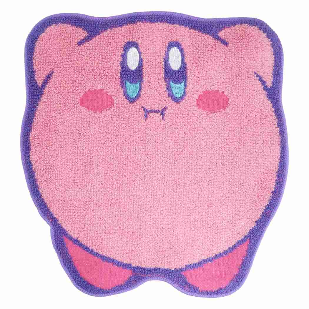 星のカービィ nintendo グッズ ハンカチタオル ダイカット ミニタオル ぷっくりカービィ 丸眞 プレゼント 男の子 女の子 ギ