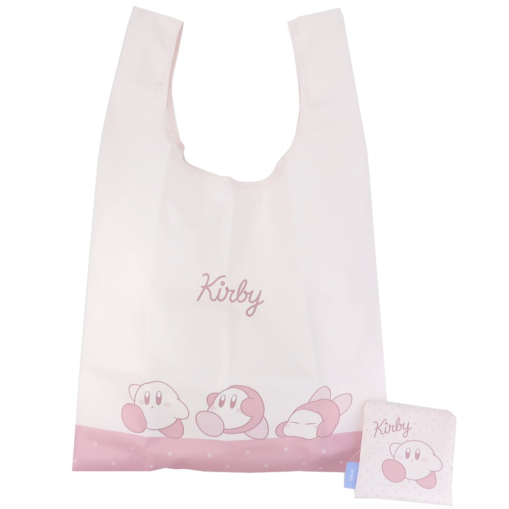 星のカービィ 折りたたみ ショッピングバッグ エコバッグ てくてくKirby nintendo キャラクター プレゼント 男の子 女の