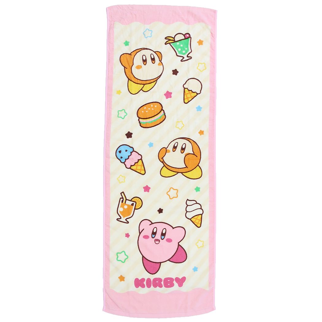 星のカービィ グッズ 子供用プールタオル キャラクター ジュニアバスタオル