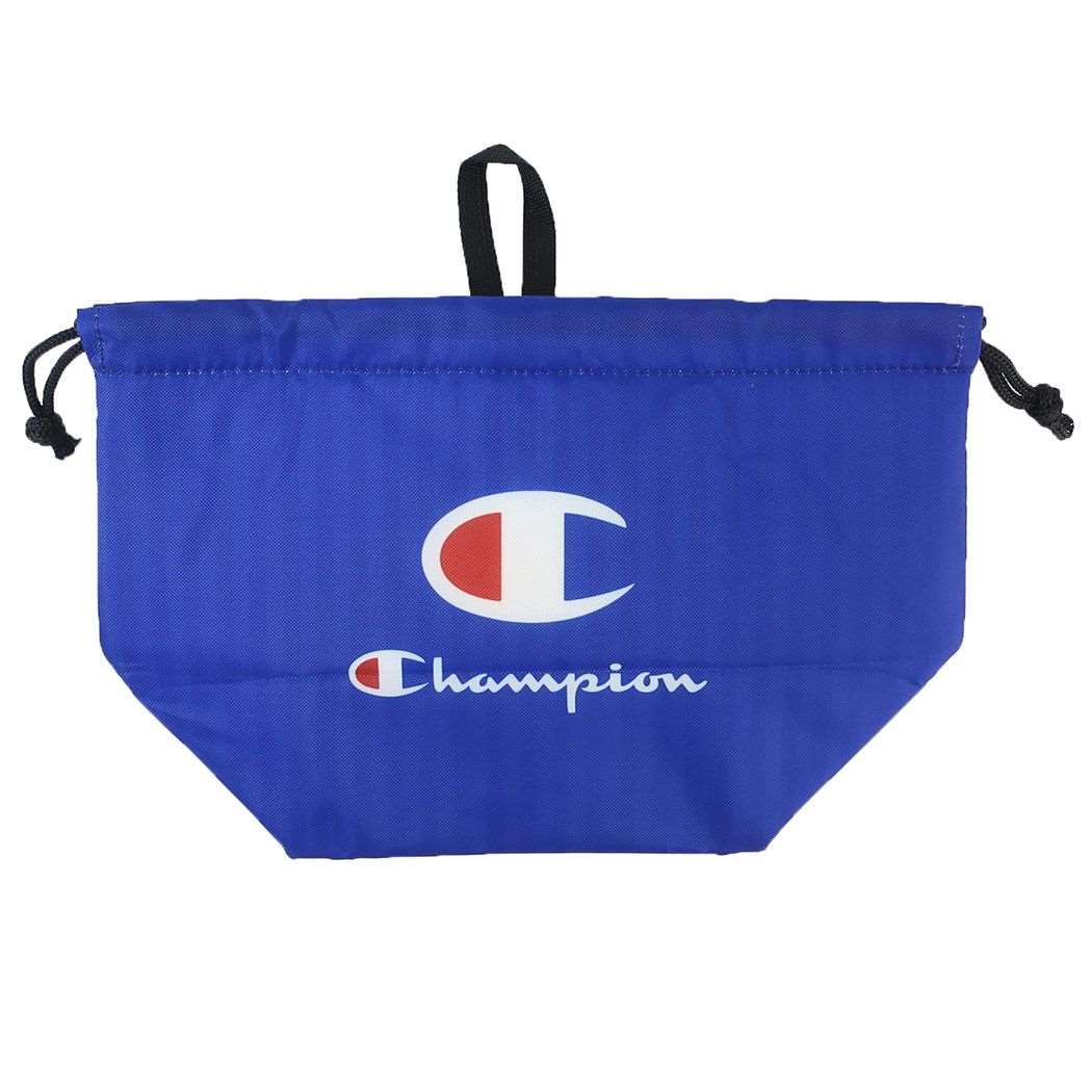 チャンピオン スポーツブランド ランチ巾着 マチ付きお弁当きんちゃくポーチ ジェネラルストライプ Champion