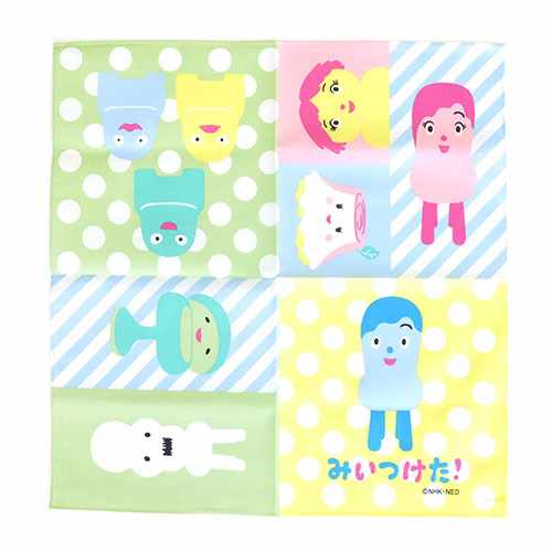 キャラクター グッズ みいつけた ランチクロス NHKキャラ ランチーフ いすのまち 丸眞 ナフキン プレゼント 男の子 女の子 ギフ