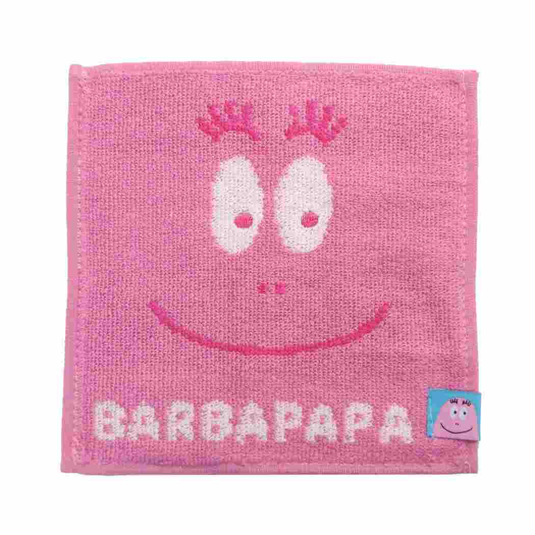 バーバパパ BARBAPAPA キャラクター ミニ ミニタオル まめタオル パパフェイス プレゼント 男の子 女の子 ギフト