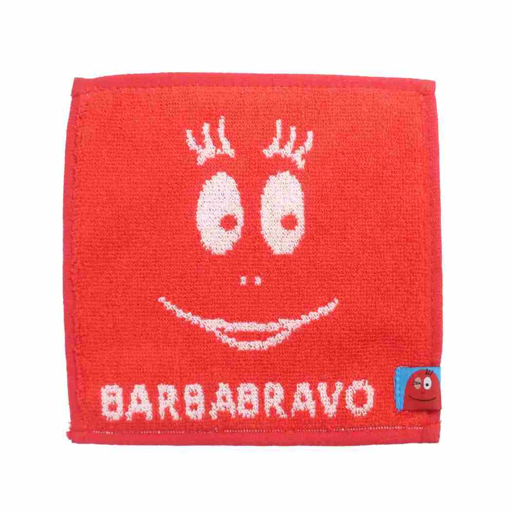 バーバパパ まめタオル ミニ ミニタオル ブラボーフェイス BARBAPAPA キャラクター プレゼント 男の子 女の子 ギフト