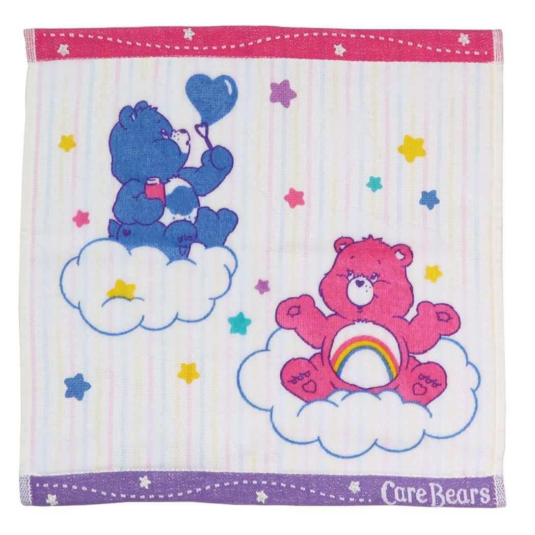 キャリー タオル ケアベア ハンドタオル CareBears 通販 クラウドパステル プレゼント 男の子 女の子 ギフト
