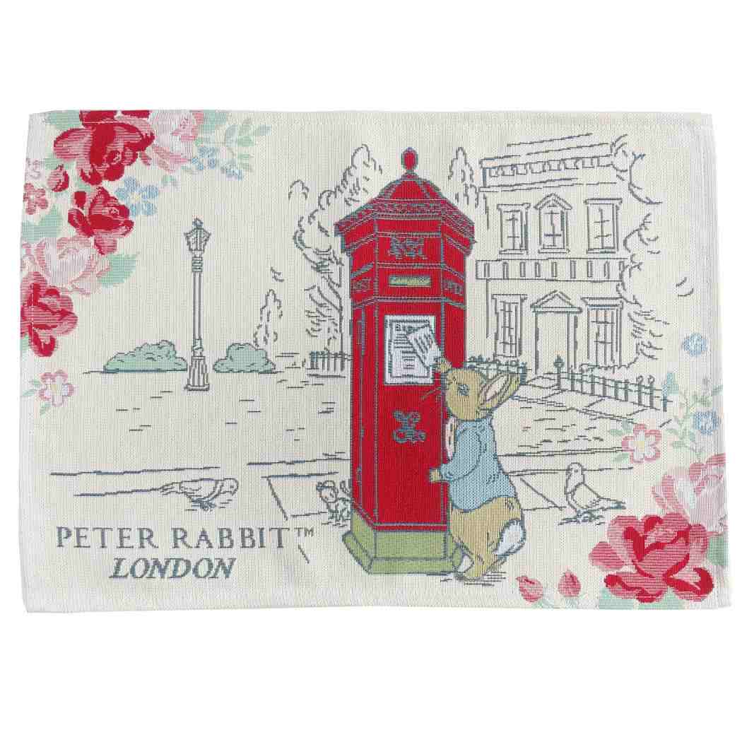 ランチョンマット ピーターラビット ゴブラン織り ランチマット ローズパーク 丸眞 テーブルウェア プレゼント 男の子 女の子 ギフト