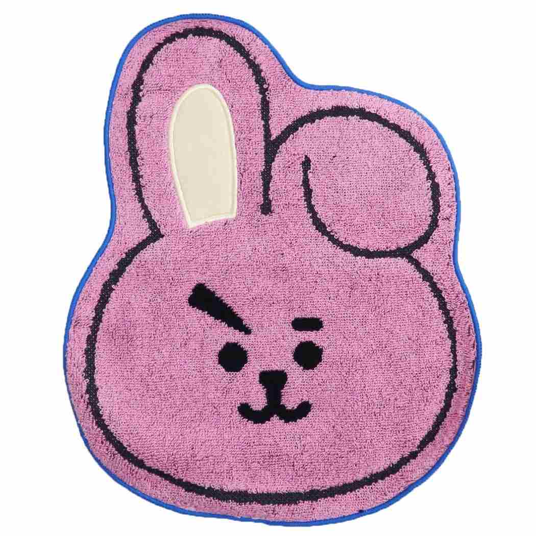 BT21 ハンカチタオル 制菌 ダイカット ミニタオル COOKY LINE FRIENDS 丸眞 プレゼント 男の子 女の子 ギフト