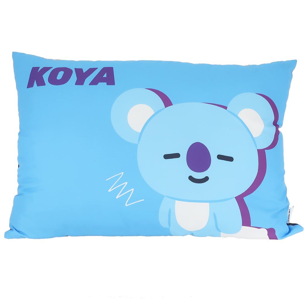 枕 BT21 スクエア ピロー LINE FRIENDS KOYA プレゼント キャラクター 男の子 女の子 ギフト