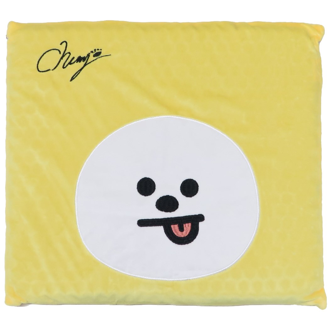 BT21 LINE FRIENDS キャラクター 座布団 シートクッション CHIMMY おすわり プレゼント 男の子 女の子 ギフト