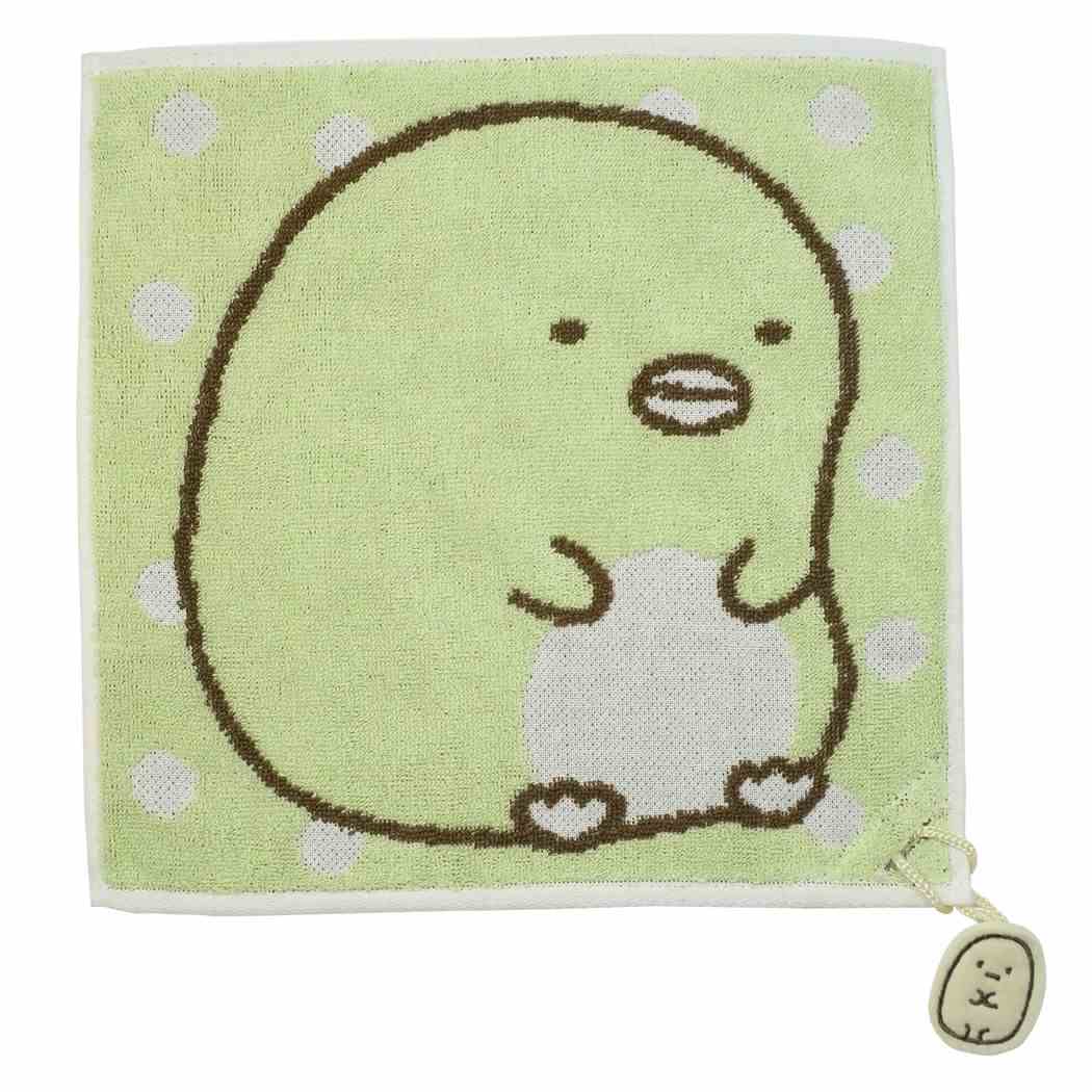 すみっコぐらし キャラクター ミニタオル ジャガード ハンカチタオル ぺんぎん?とたぴおか サンエックス グッズ プレゼント 男の子