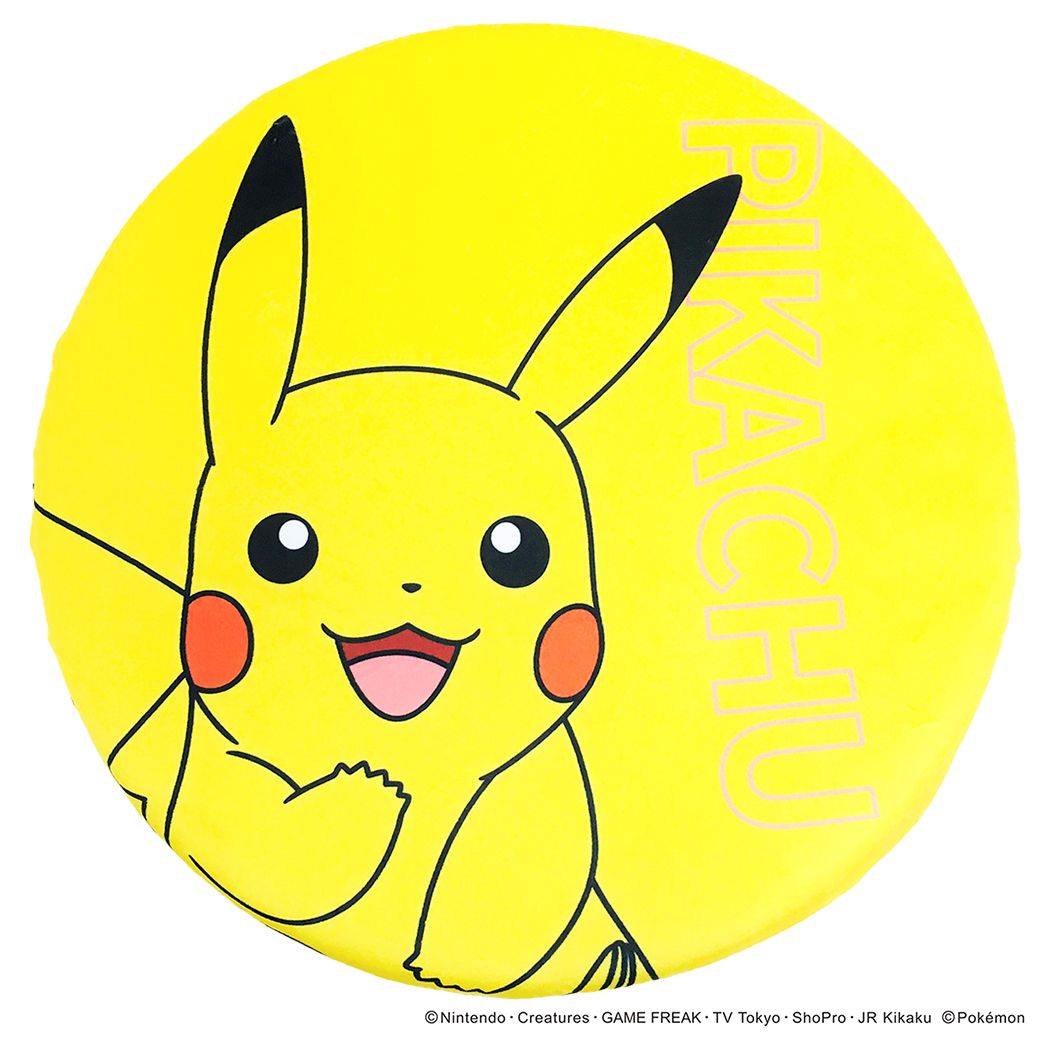ポケットモンスター 座布団 低反発もちもちシートクッション ピカチュウ ポケモン モリシタ