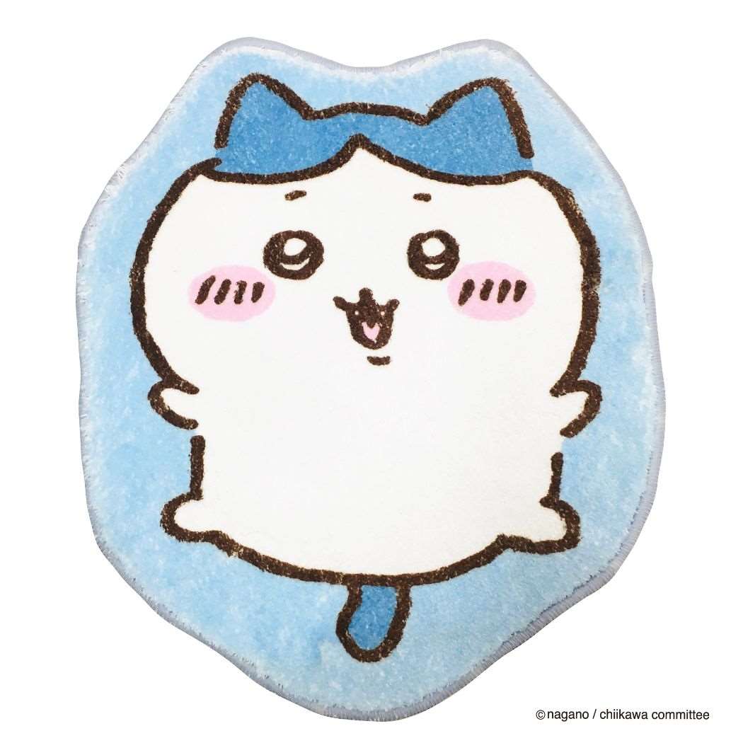 ちいかわ フロアマット ダイカットマット ハチワレ