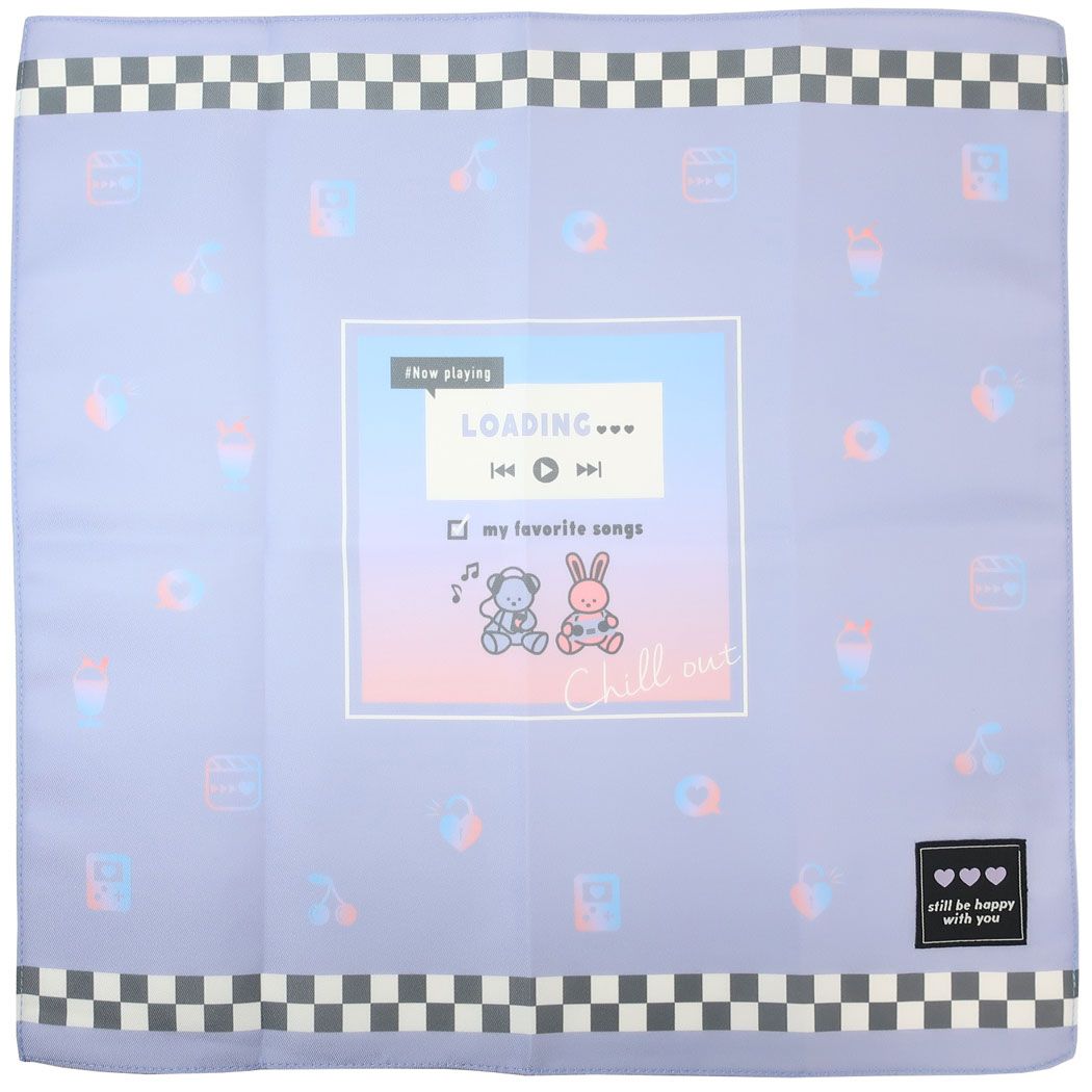 お弁当箱ナフキン おしゃれデコ ランチクロス ニシオ うさくま 新入学