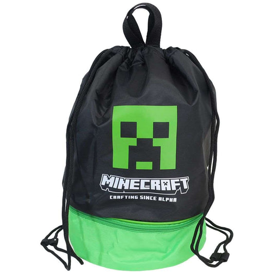 マインクラフト Minecraft ゲームキャラクター プールバッグ ボンサックビーチバッグ 2層