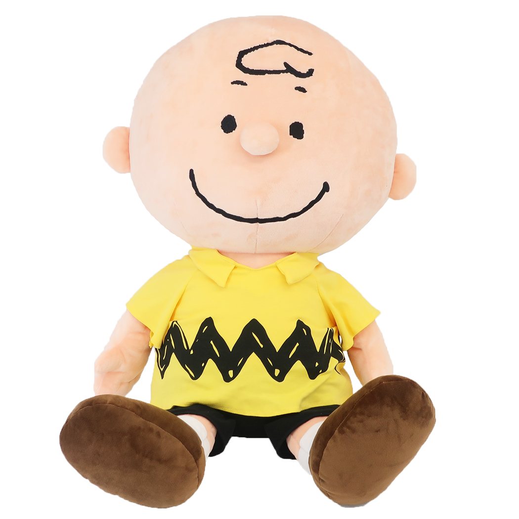 スヌーピー ピーナッツ キャラクター 特大 ぬいぐるみ プラッシュドール 2Lサイズ チャーリーブラウン ナカジマ プレゼント 男の子