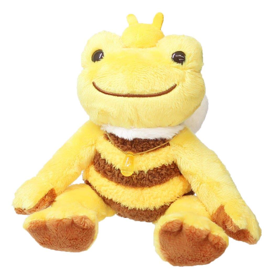かえるのピクルス キャラクター ぬいぐるみ ビーンドール ハニービー プレゼント 男の子 女の子 ギフト