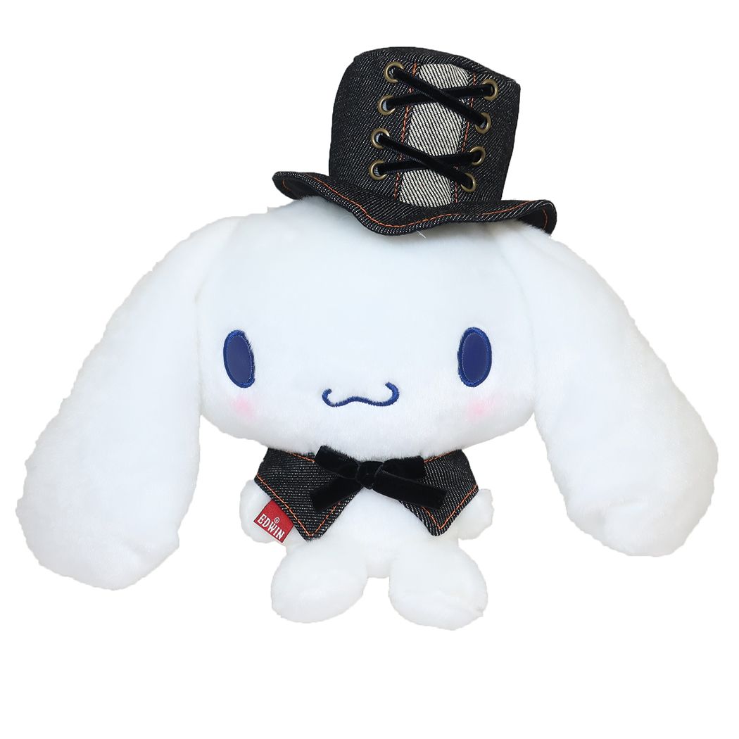 シナモロール×EDWIN グッズ ぬいぐるみ キャラクター プラッシュドールS プレゼント 男の子 女の子 ギフト