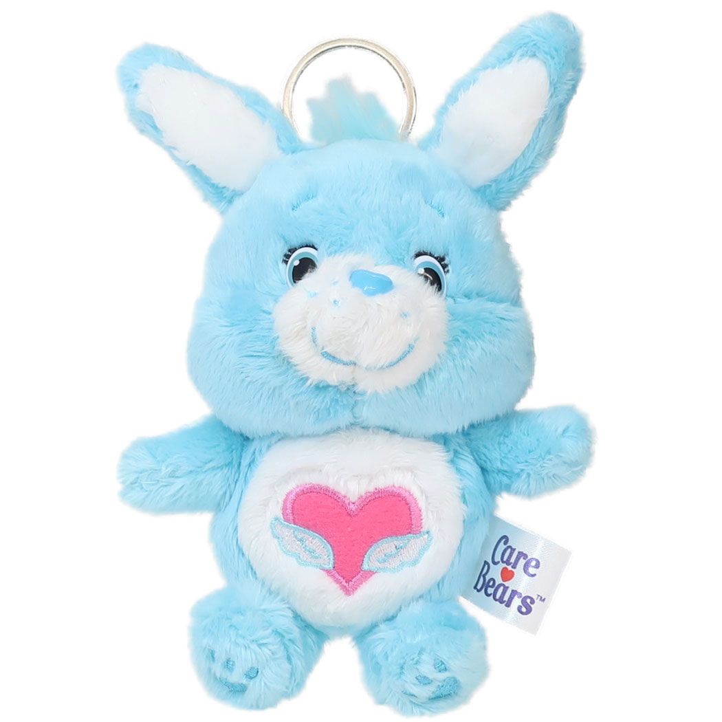 ケアベア カズンズ マスコット ソフトミニぬいぐるみキーリング スウィフトハートラビット CareBears ナカジマ