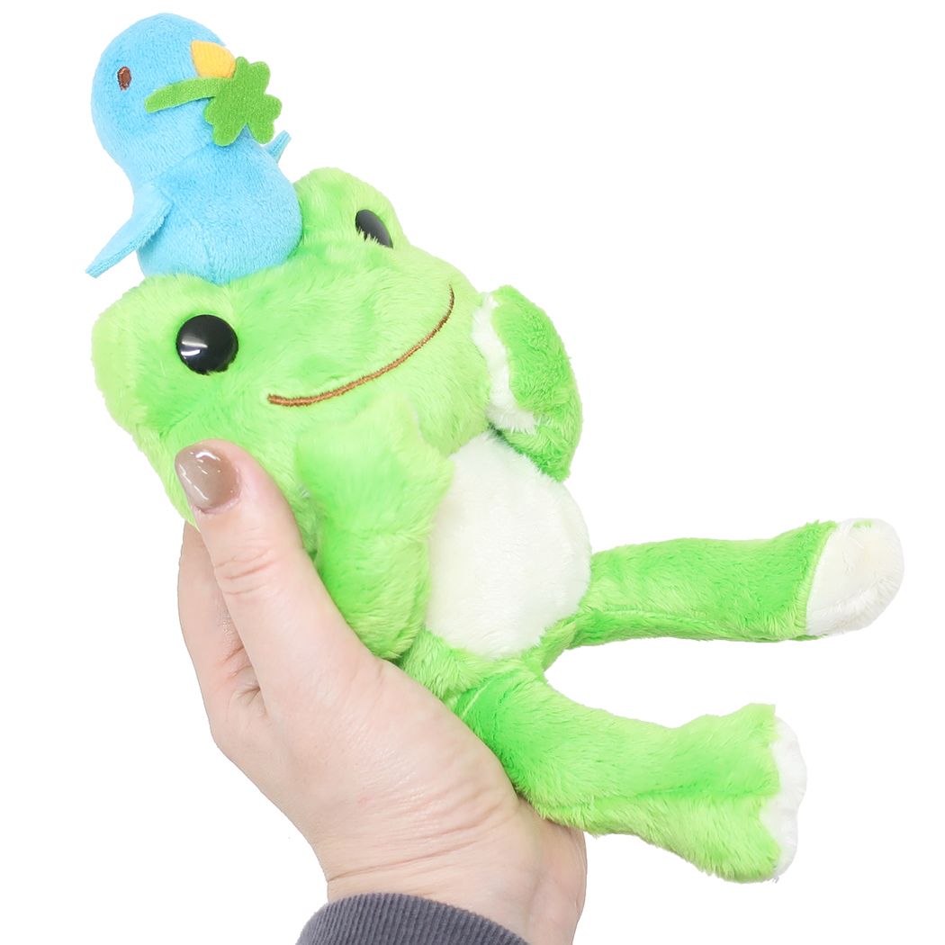 かえるのピクルス プラッシュドール ぬいぐるみ with あおいとりさん GR キャラクター