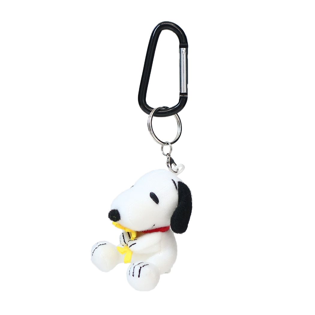 スヌーピー カラビナマスコット マスコット SN&WS 座り ピーナッツ キャラクター