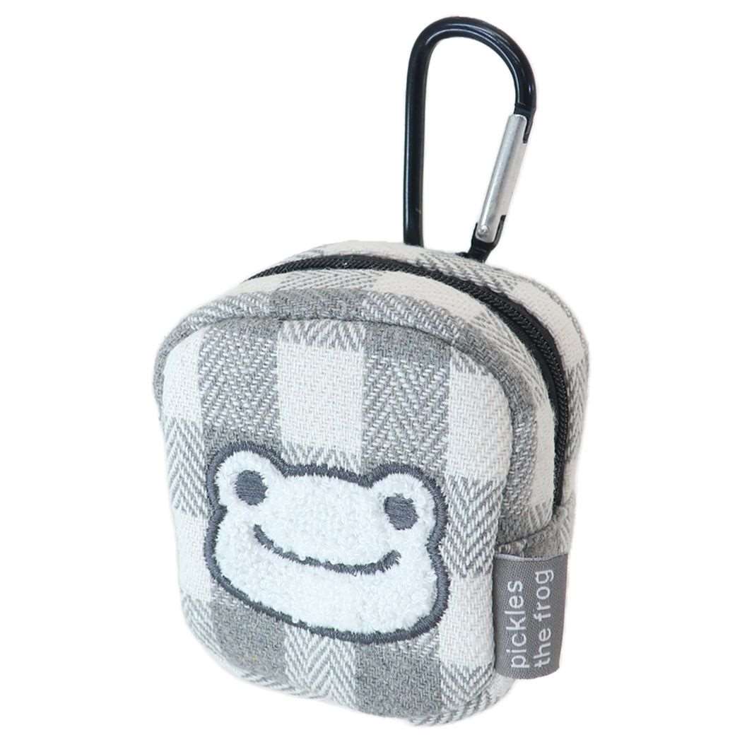 かえるのピクルス グッズ ミニポーチ キャラクター カラビナミニポーチ