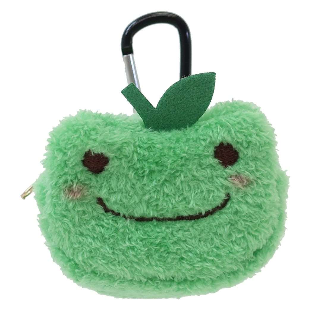 かえるのピクルス グッズ ミニポーチ キャラクター カラビナミニポーチ