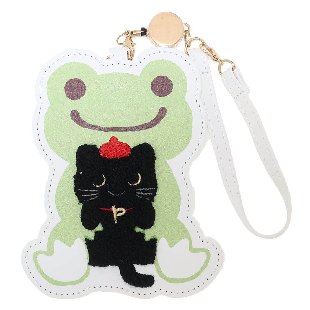 かえるのピクルス キャラクター パスケース ダイカットリールパス ピエール