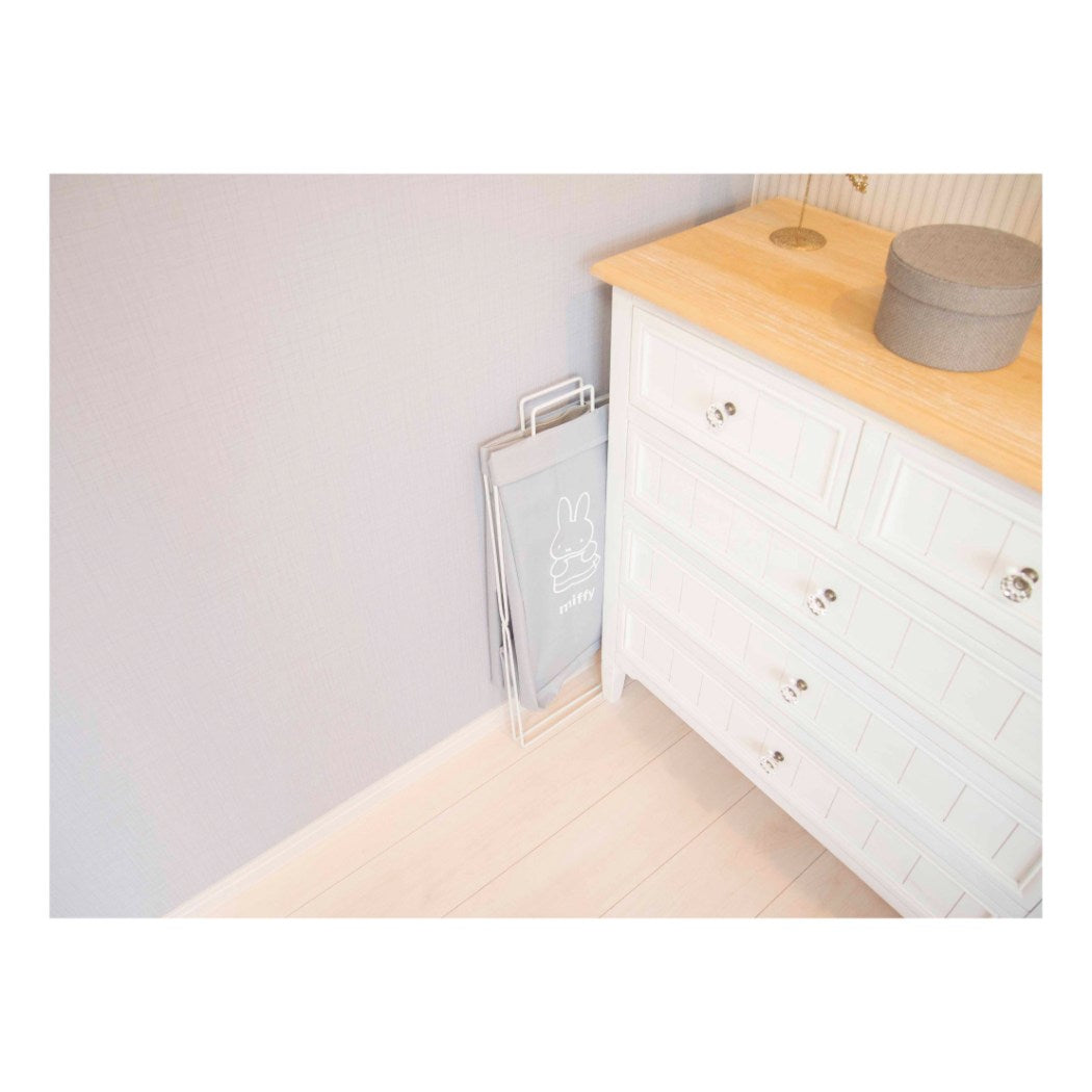 ミッフィー 絵本キャラクター DickBruna 折り畳める ランドリーバスケット 収納用品 縦型 おきがえミッフィー ディックブルーナ プ