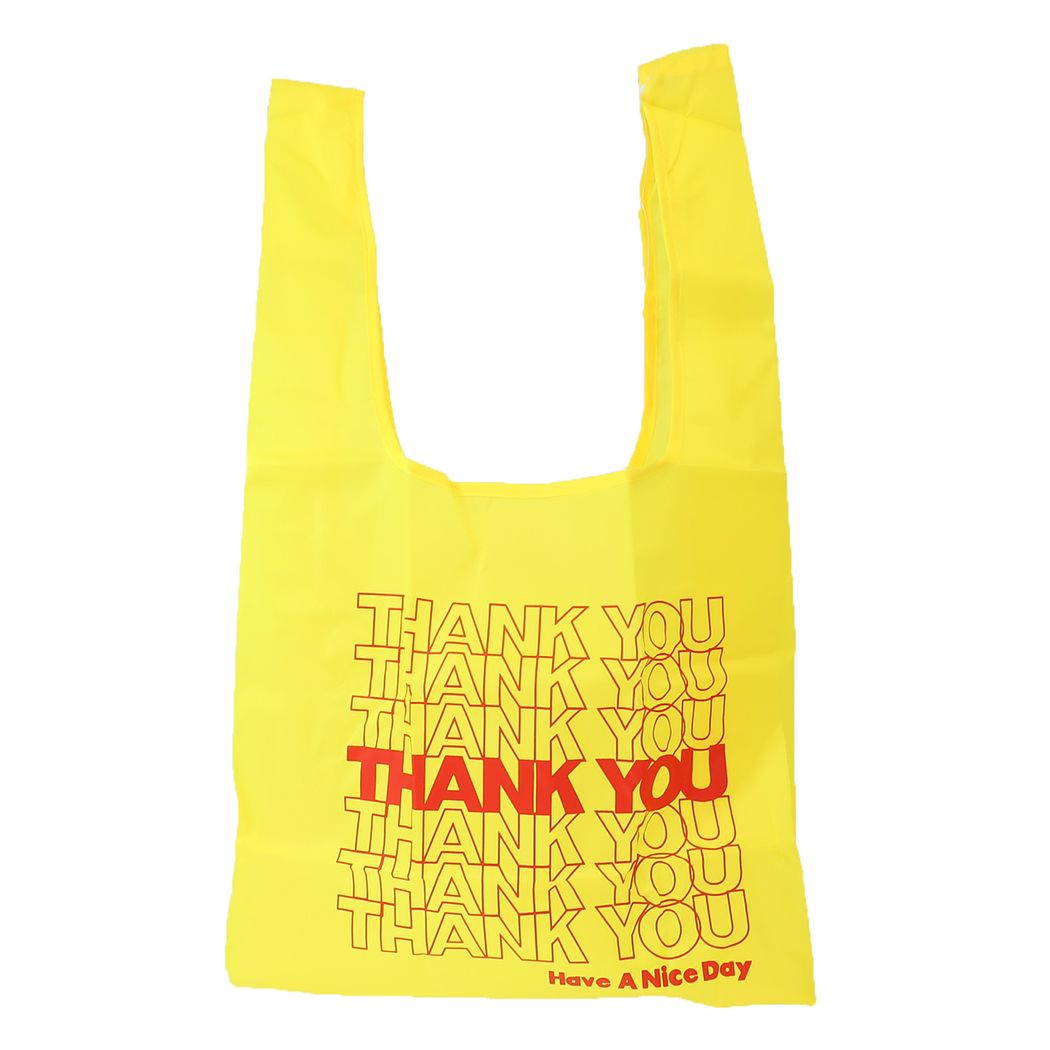 ショッピングバッグ エコバッグ THANK YOU YELLOW オクタニコーポレーション オクタニ