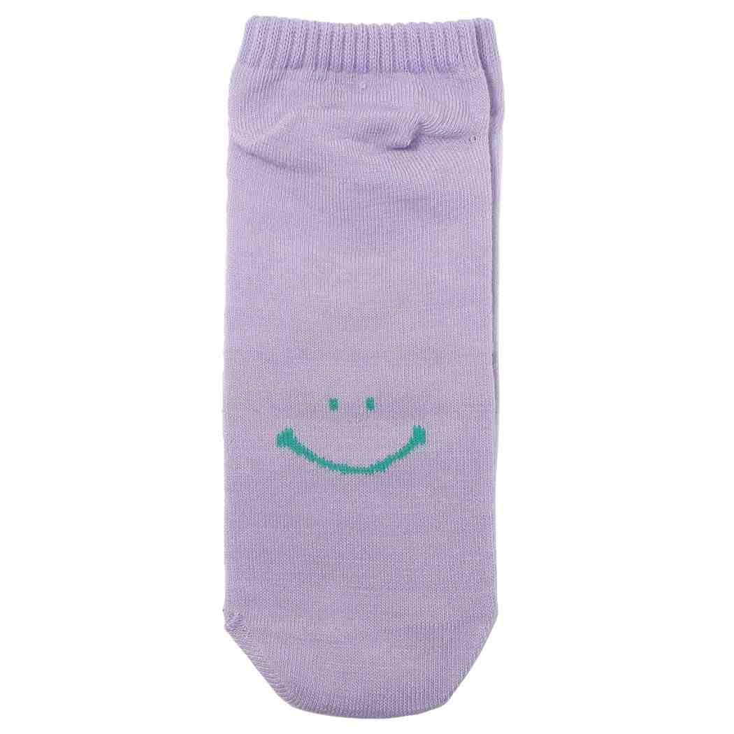 スマイリー レディースソックス Smiley Face 女性用 靴下 おもしろ雑貨 ORANGE プレゼント 男の子 女の子 ギフト