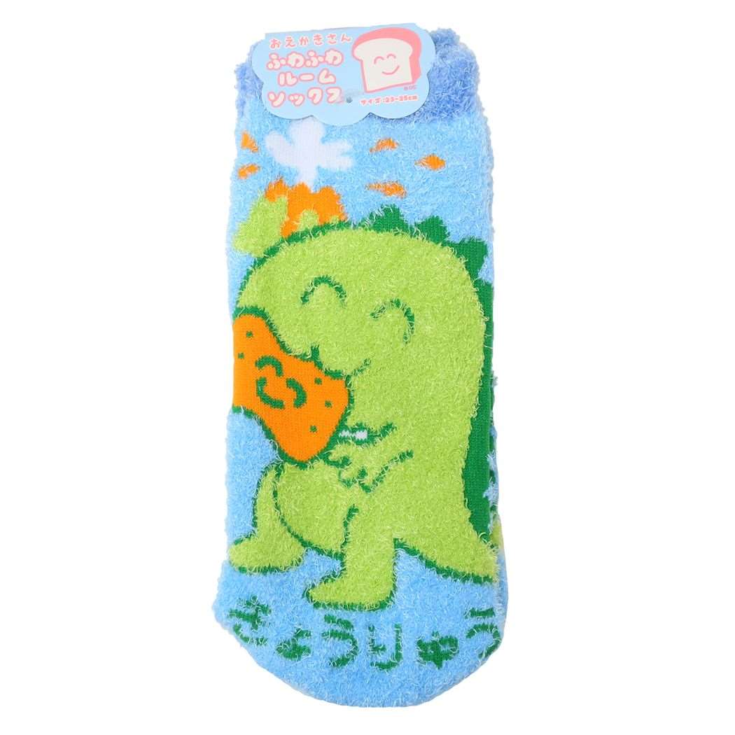 おえかきさんシリーズ グッズ もこもこソックス キャラクター ふわふわルームソックス