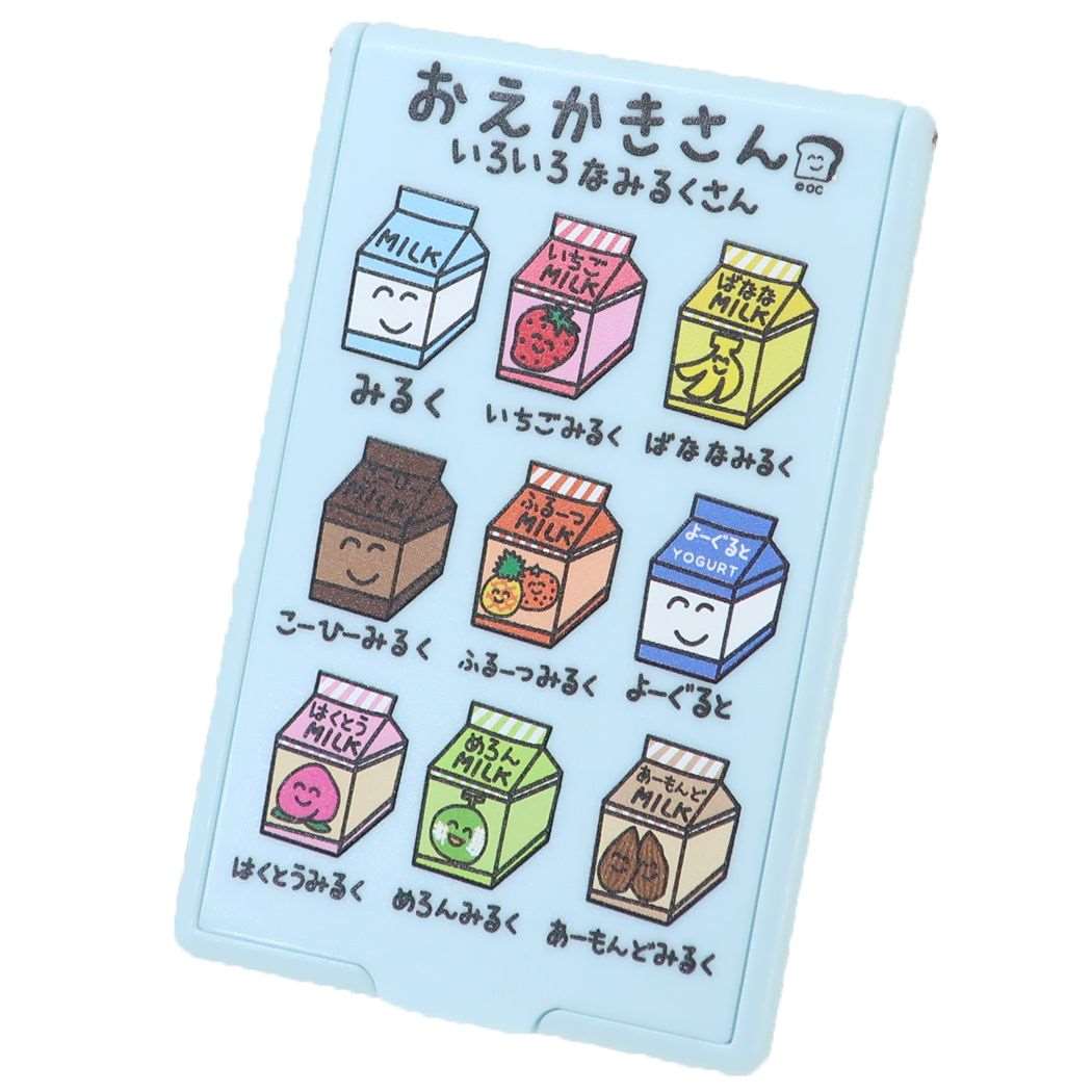 おえかきさん コンパクトミラー 手鏡 かわいい おもしろ雑貨