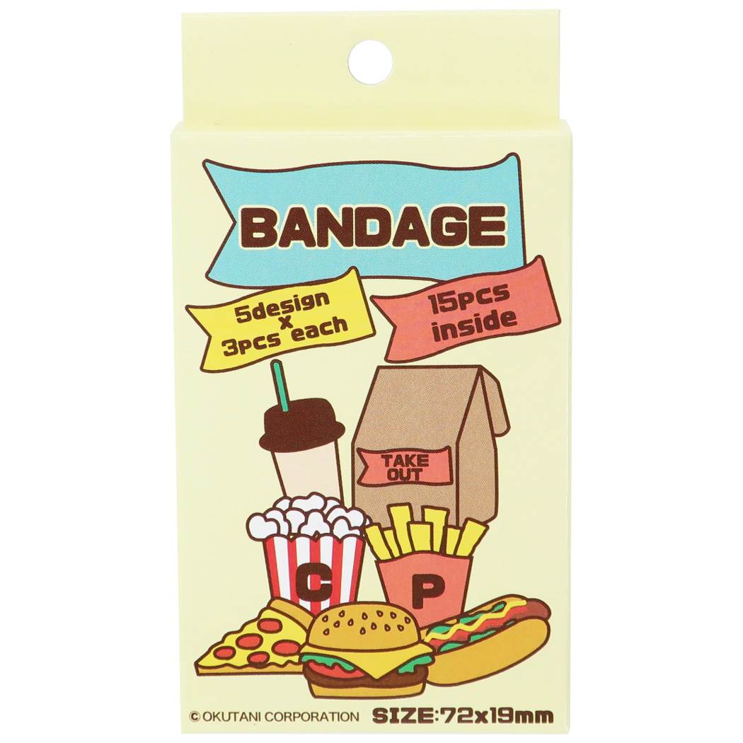 絆創膏 ばんそうこう BANDAGE テイクアウト ASST オクタニ プレゼント 男の子 女の子 ギフト