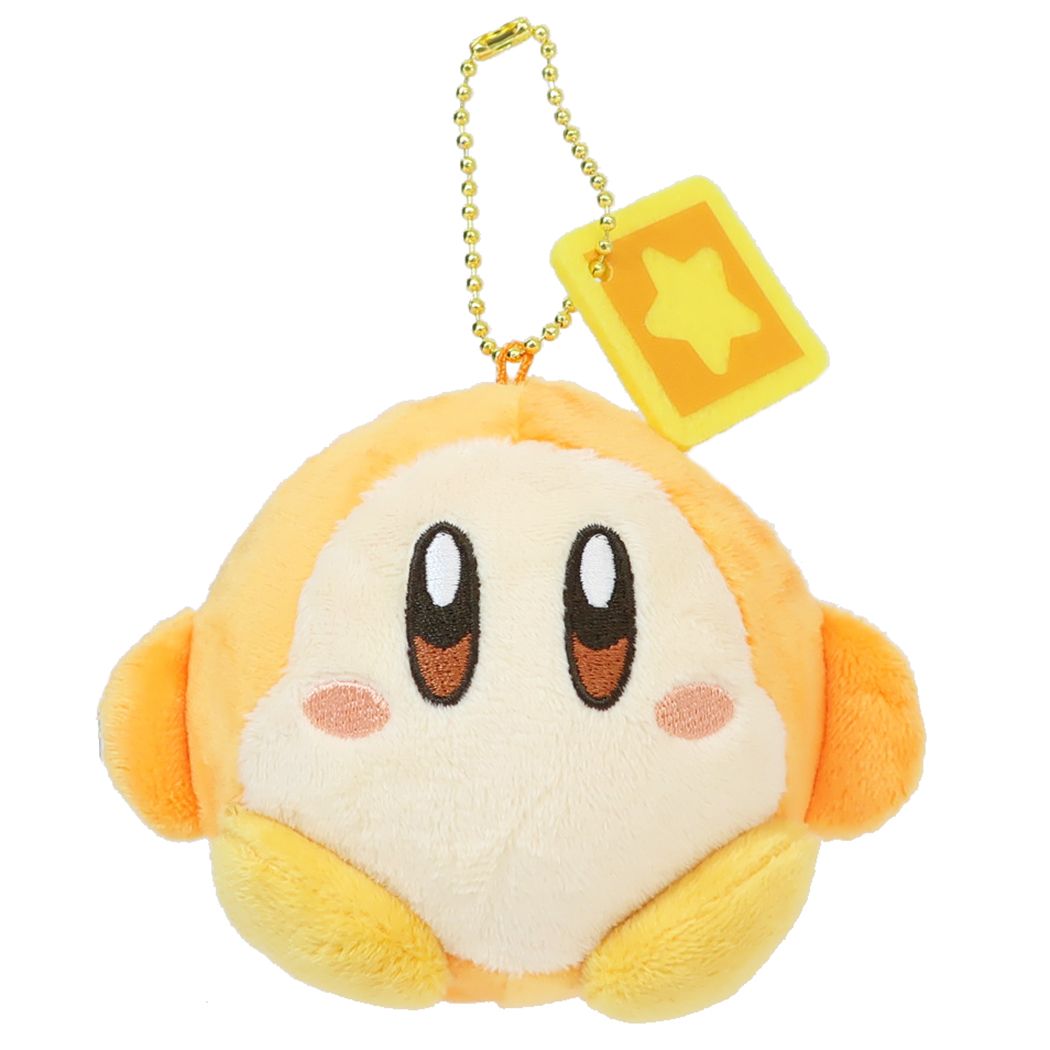 星のカービィ キャラクター マスコット ぬくいーず ボールチェーン ワドルディと星ブロック